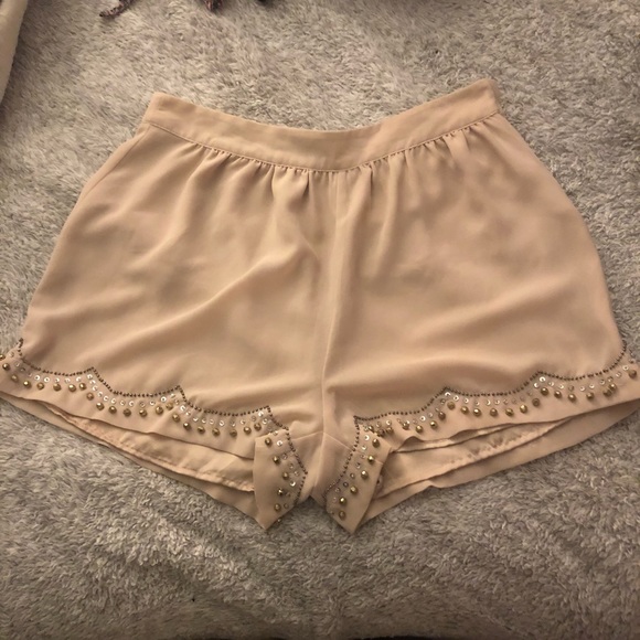 H&M Pants - H&M BEADED SHORTS